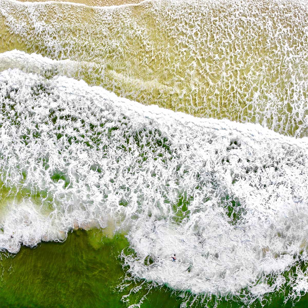 photo of aerial view of a beach
