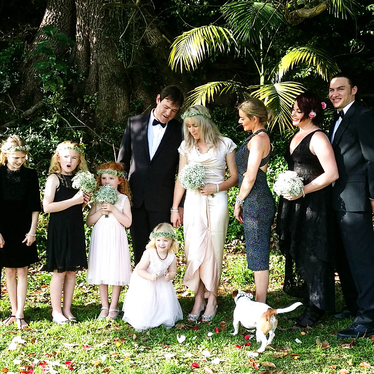 wedding of prue and matt